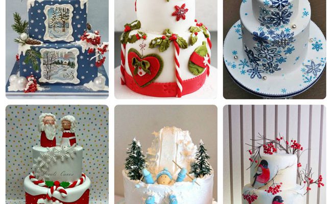 Įspūdingas kalėdinių tortų dekoras. Net 30 idėjų.