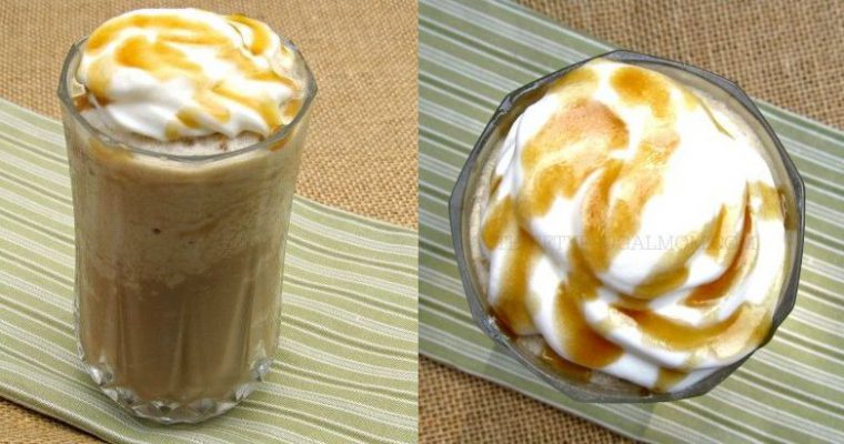 Lengvai paruošiama karamelinė frappe