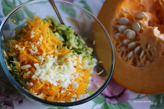 
Moliūgo-cukinijų blyneliai
