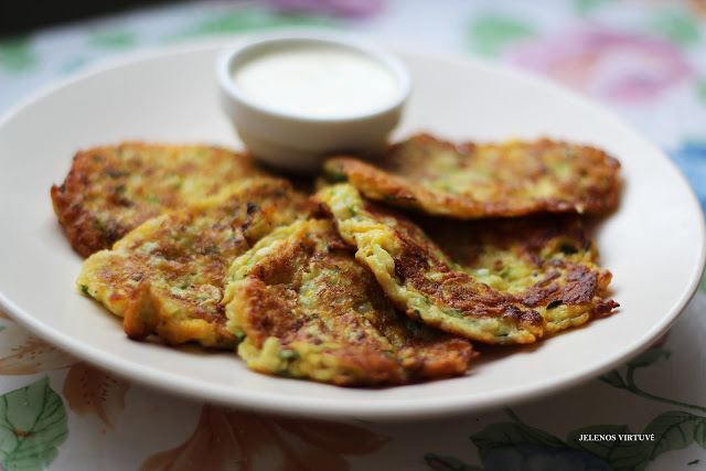 
Moliūgo-cukinijų blyneliai
