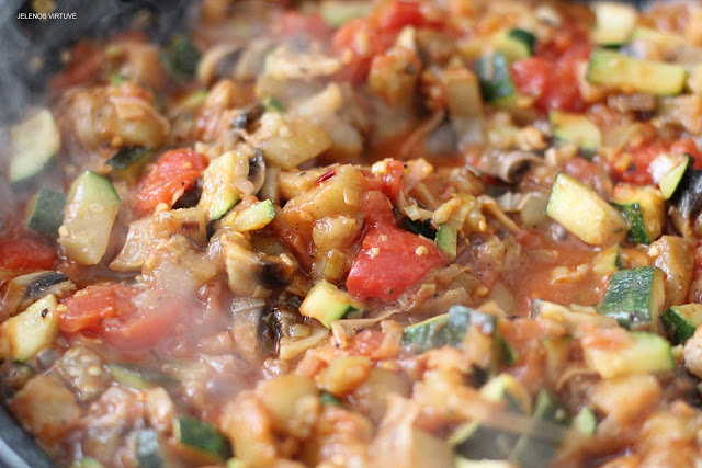 
Lazanija su daržovėmis
