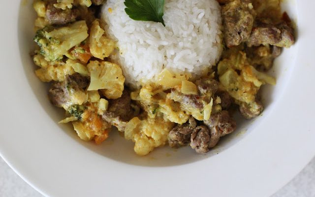 Antienos ir daržovių troškinys