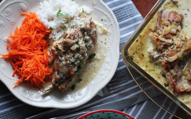 Triušiena garstyčių padaže