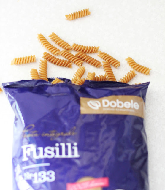 
Fantastiško skonio pilno grūdo makaronų salotos
