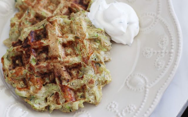 Cukinijų sveikuoliški vafliai