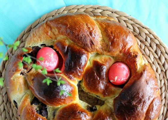 Velykinis mielinis pyragas (boba)