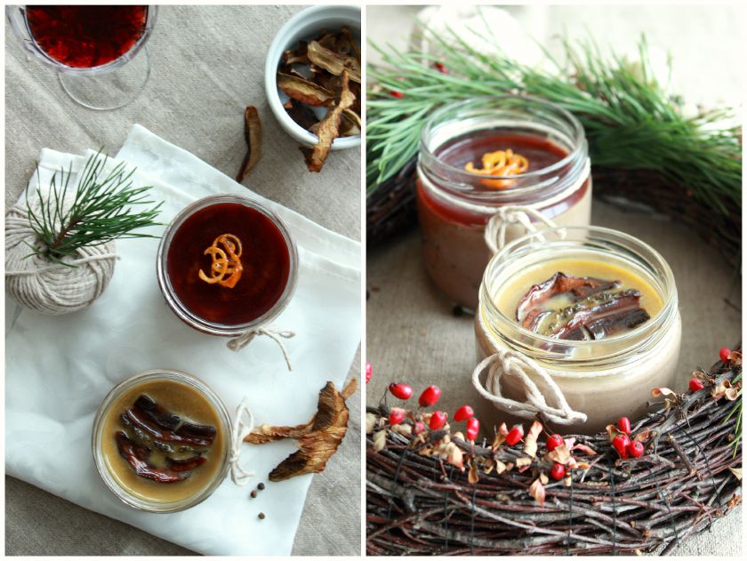 Dviejų skonių kepenėlių paštetas