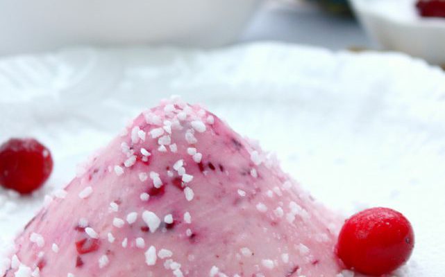 Spanguolių panna cotta