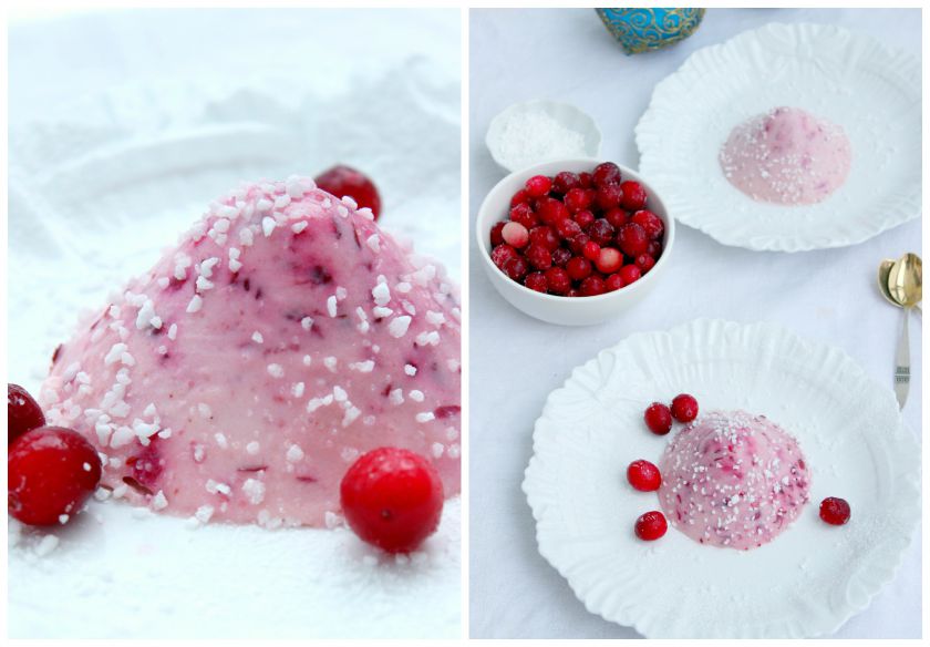 Spanguolių panna cotta