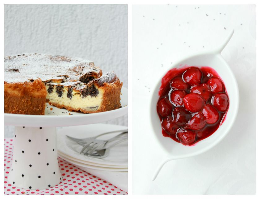 Varškės pyragas su aguonomis