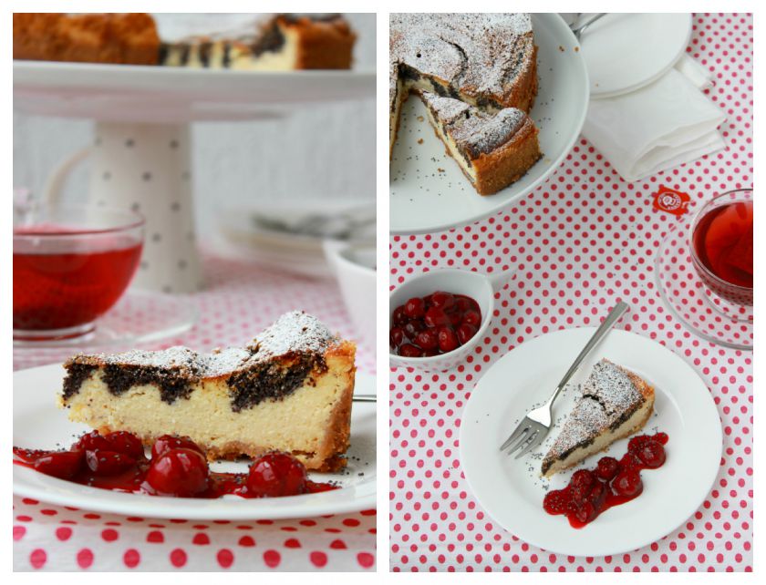 Varškės pyragas su aguonomis