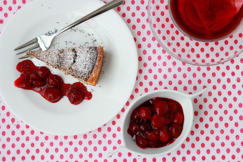 Varškės pyragas su aguonomis