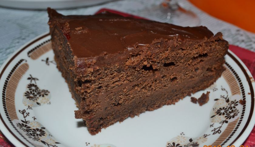 Labai šokoladinis tortas
