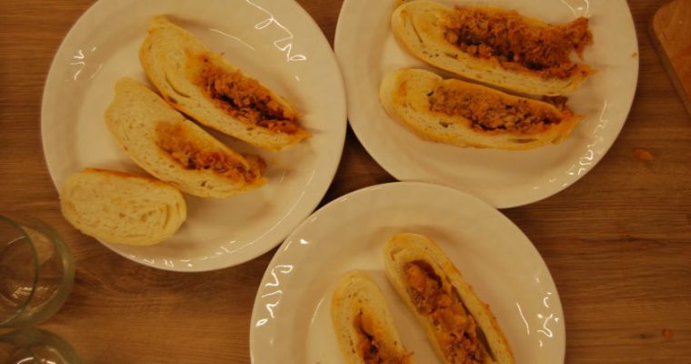 Vištienos štrombolis – neįpareigojantis patiekalas