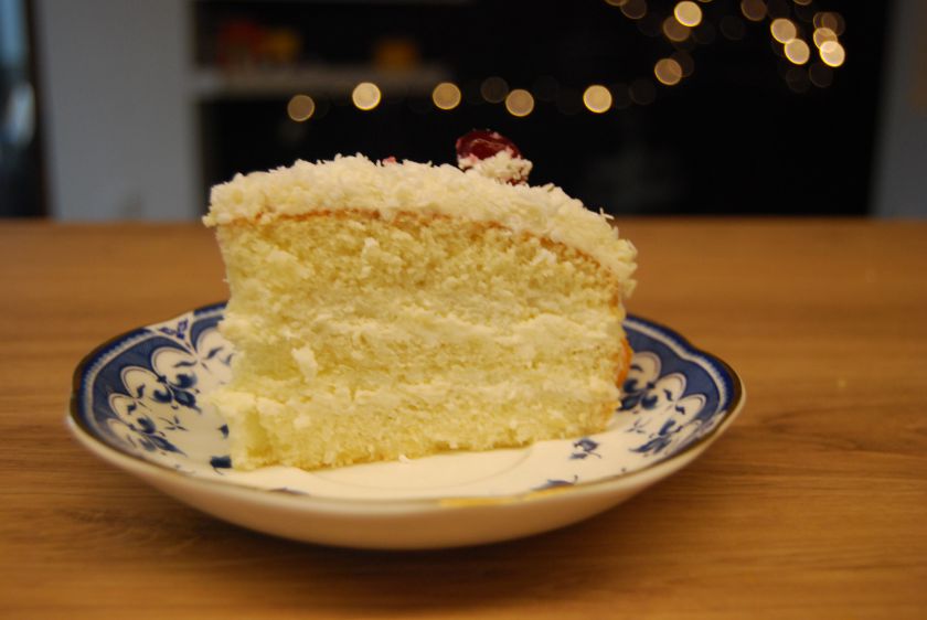 Migdolinis kokosinis tortas