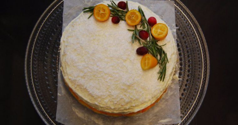 Migdolinis kokosinis tortas