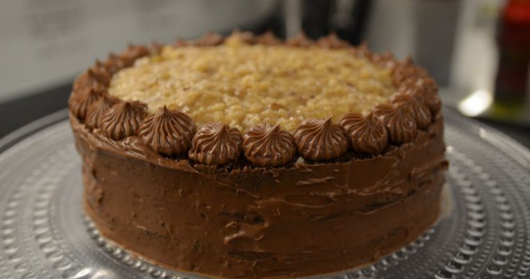 Šokoladinis vokiškas tortas