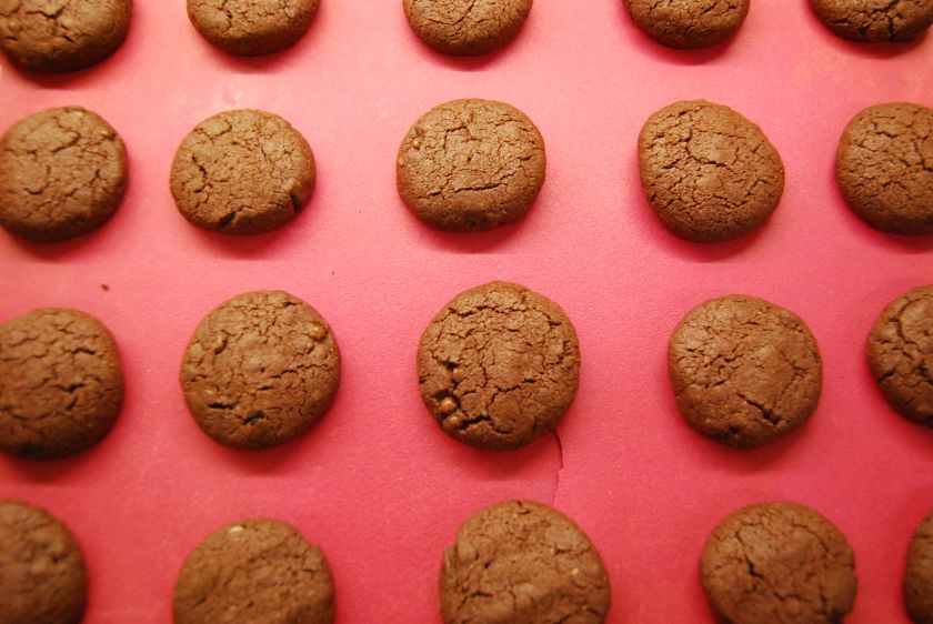 Dvigubai šokoladiniai sausainiai