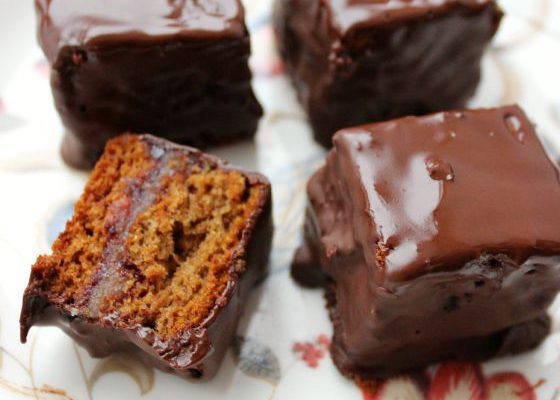 Meduoliukai su marcipanu