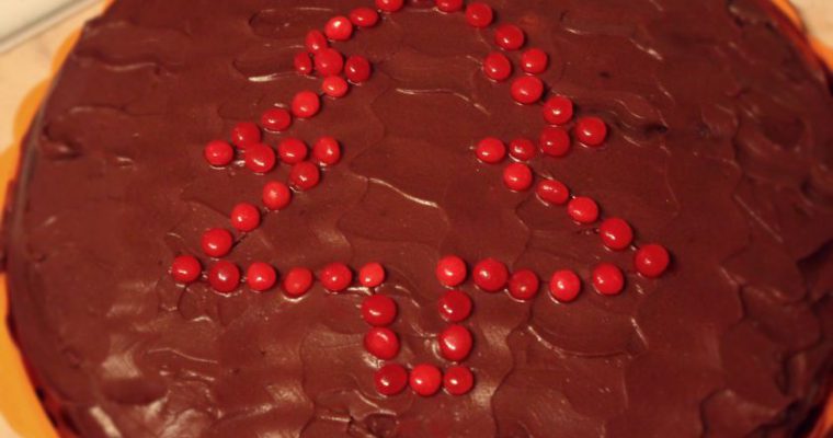 Labai šokoladinis tortas