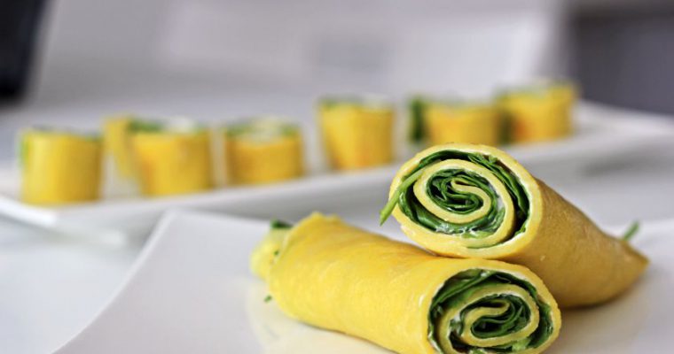 Blynų suktinukai su špinatais