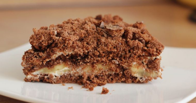 Meduolių ir bananų tortas