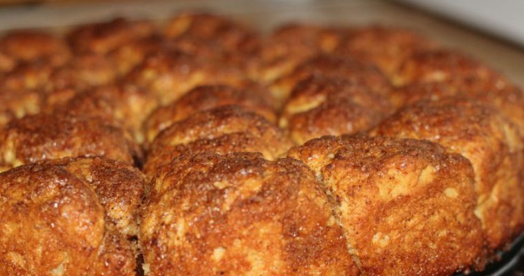 Bandelės su cinamonu