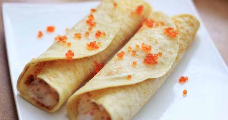 Blyneliai su ikrais – nekasdieniškas skonis