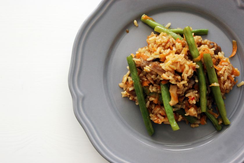 Rytietiškas ryžių troškinys