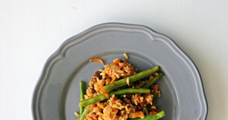 Rytietiškas ryžių troškinys