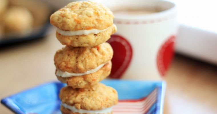 Morkų sausainiai su pertepimu