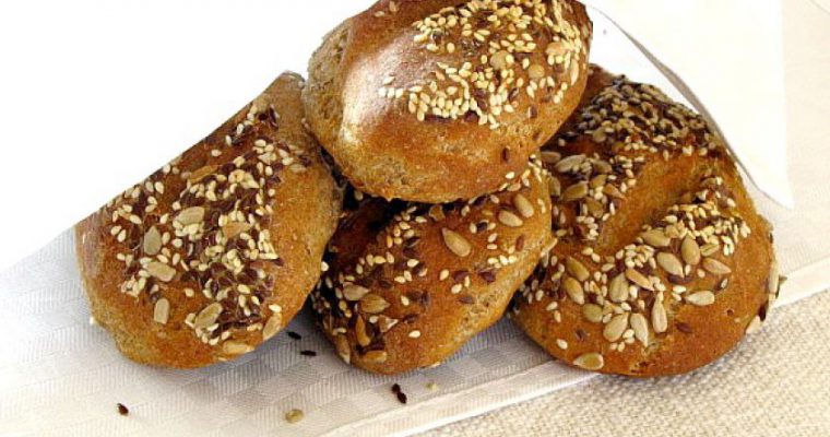 Duonelės su sėklomis