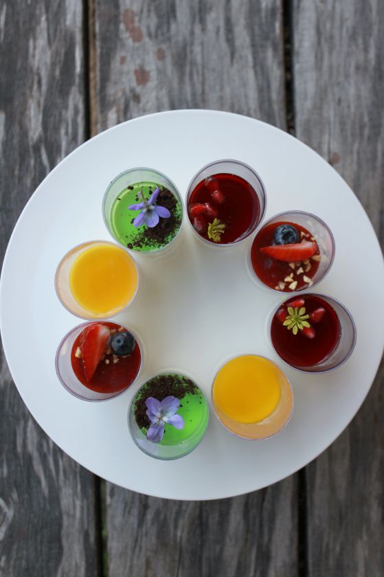 Panna cotta: spalvos ir skoniai