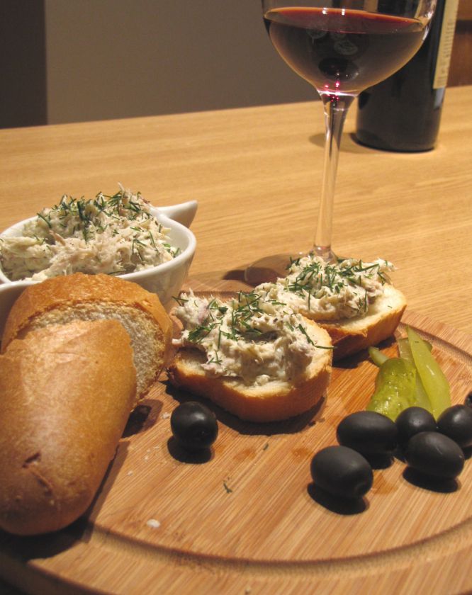 Rūkytos žuvies paštetas