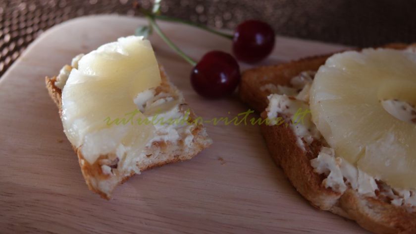 Idėja pusryčiams – desertinis sumuštinis