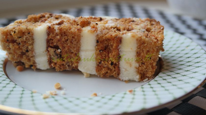 Morkų pyragas-tortas