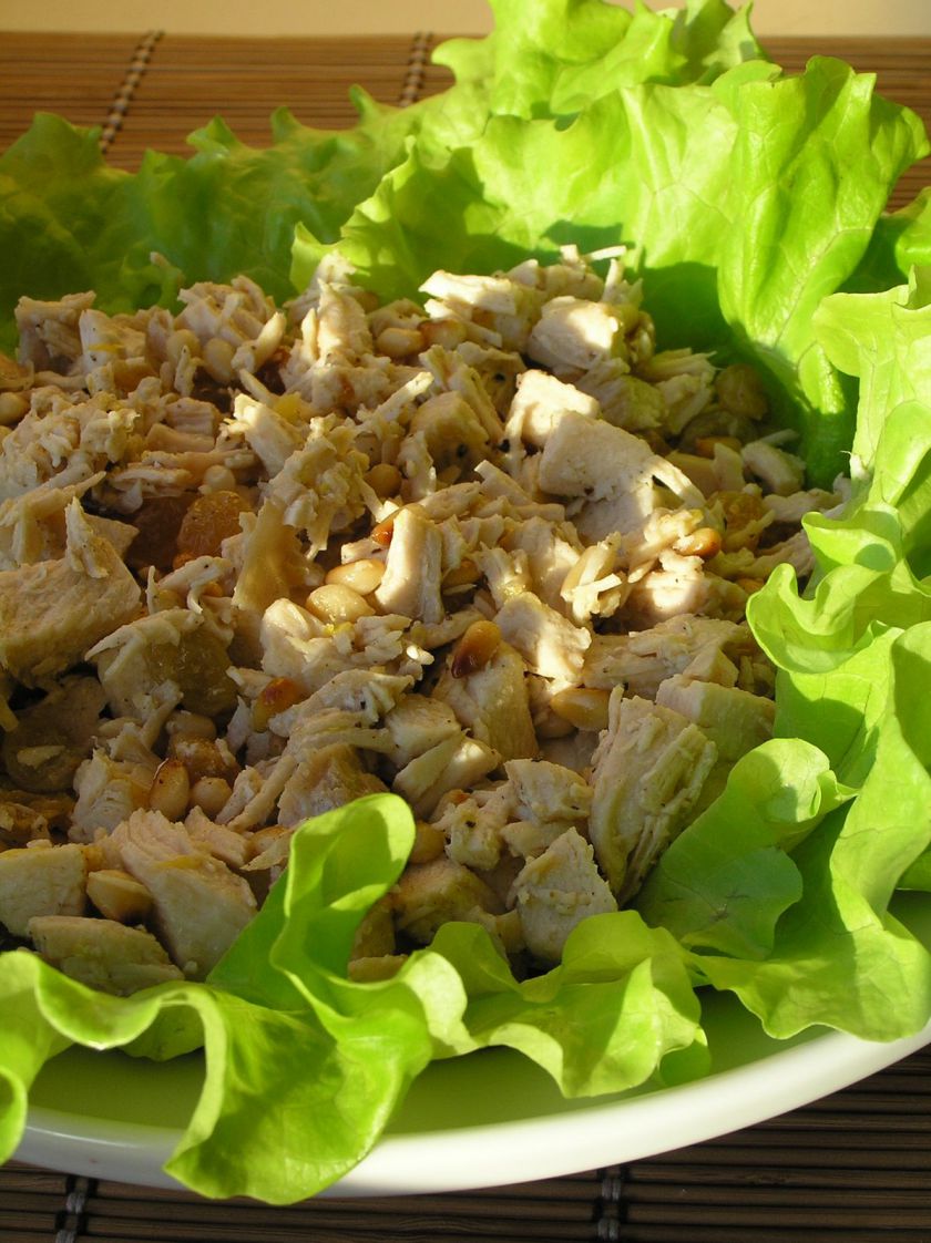 Venecijos salotos su vištiena