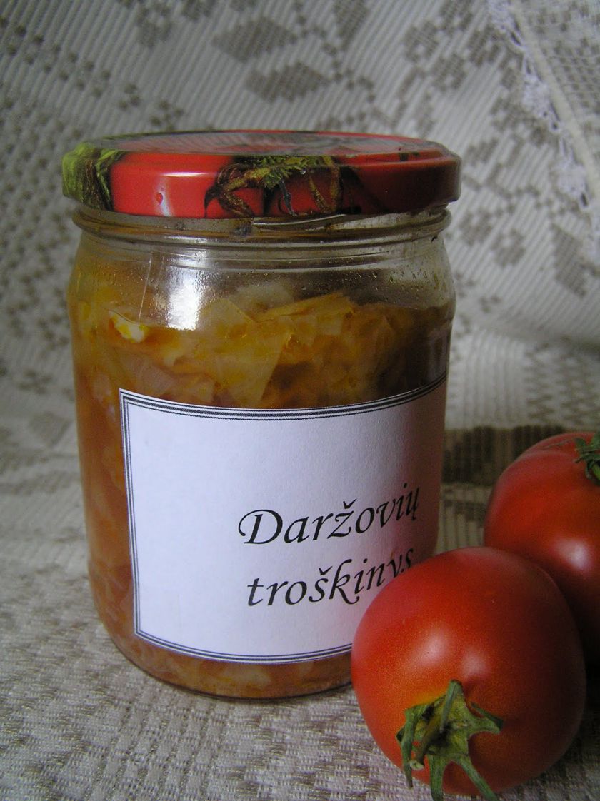 Daržovių troškinys [atsargos žiemai]