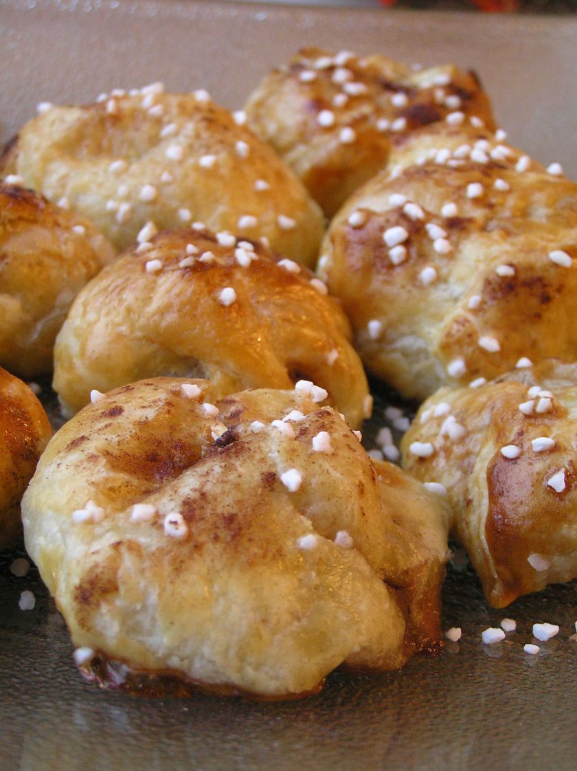 Bandelės su obuoliais