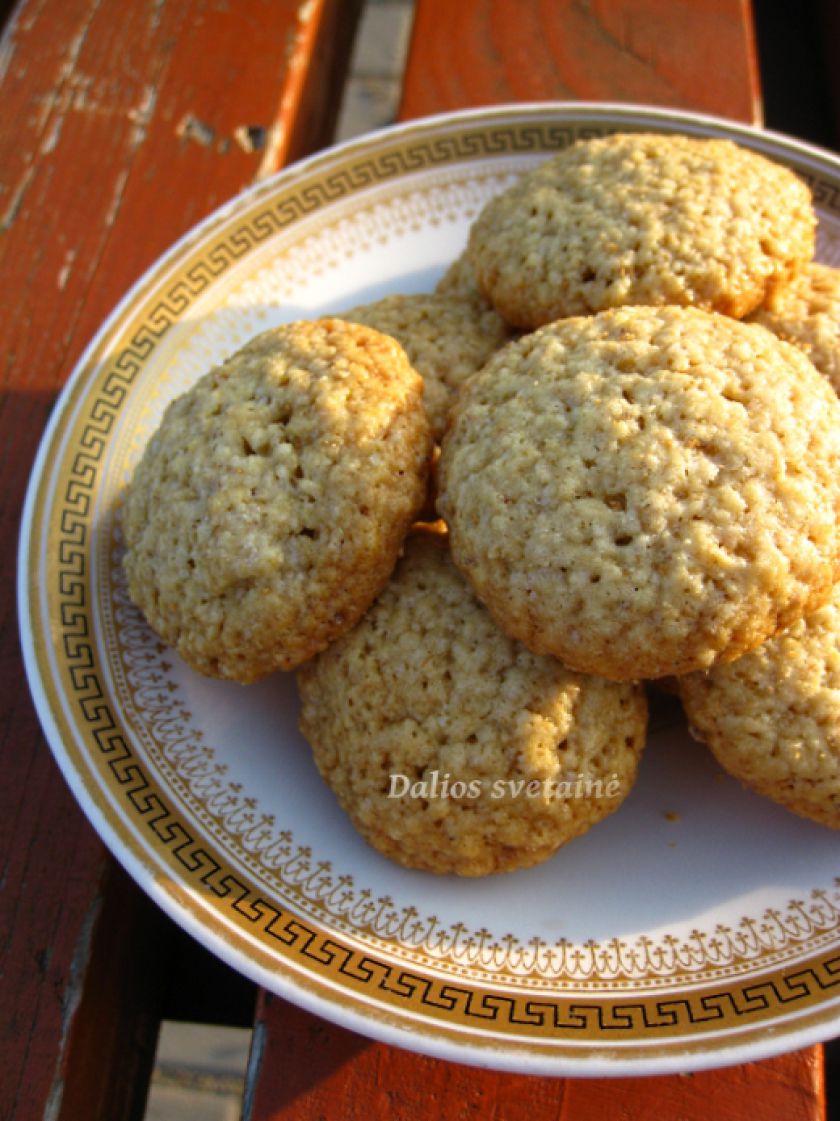 Avižų sėlenų sausainiai