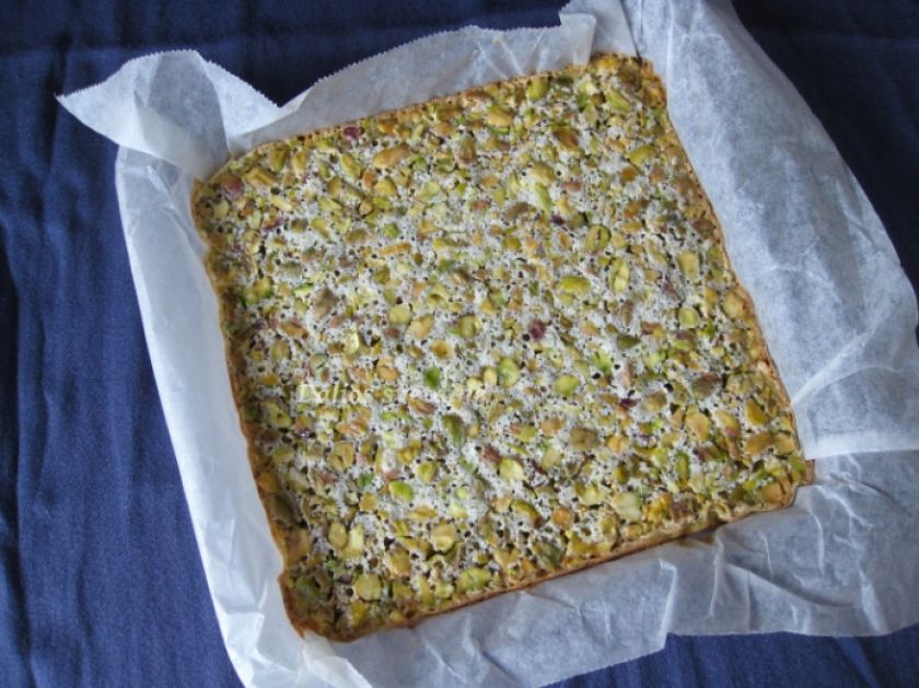 Pistacijų ir citrinų pyragaičiai