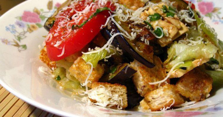 Salotos su baklažanais